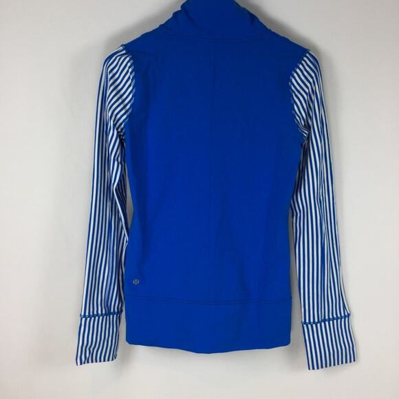 Lululemon Daily Yoga Jacket, Size 6, Striped - Picture 4 of 4